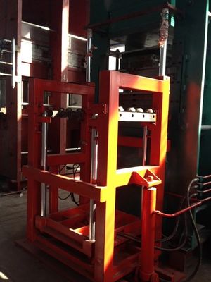 磨く電気熱する版の加硫の出版物機械