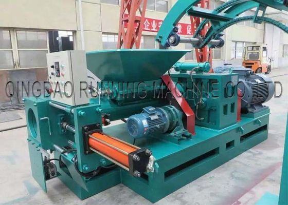 品質  Double Rotors Force Feeding Single Screw Hot Feed Rubber Extruder 工場